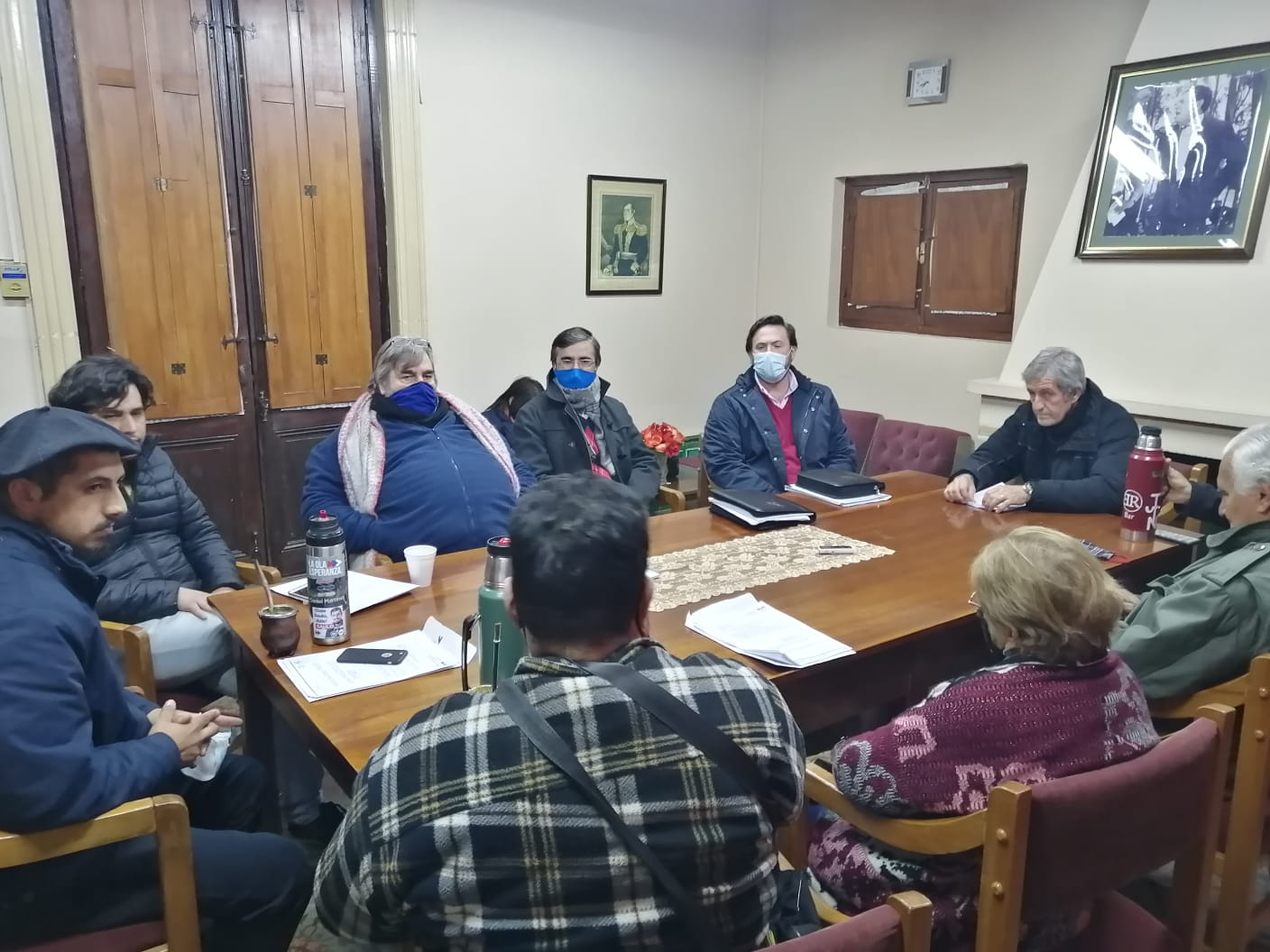 Comisión de Agro recibió a delegación de la Intendencia
