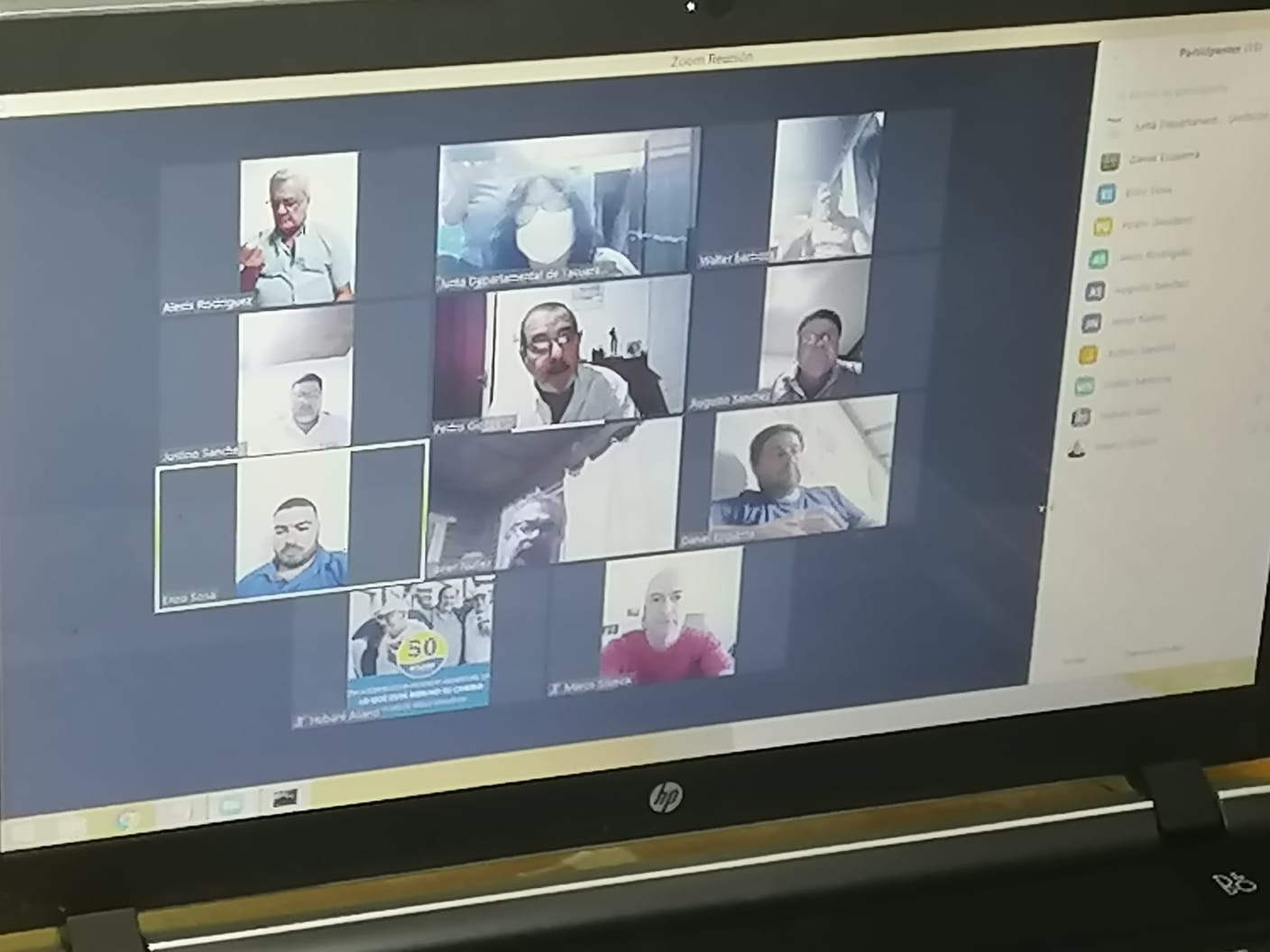 Comisión de Finanzas sesionó vía zoom