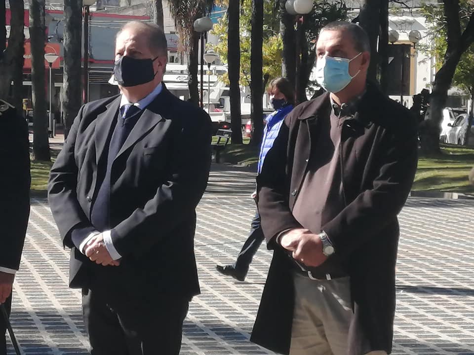 Presidente Dutra en acto recordatorio de la Batalla de Las Piedras