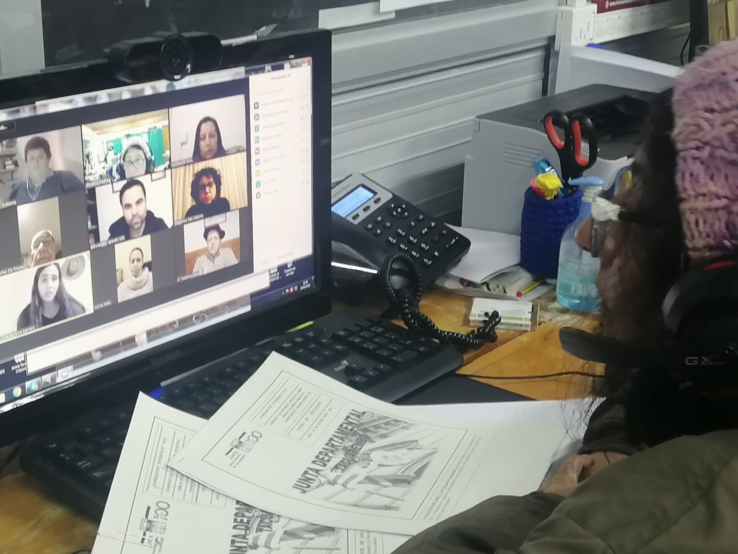Comisión de Transporte analiza proyecto presentado por Edil Santander