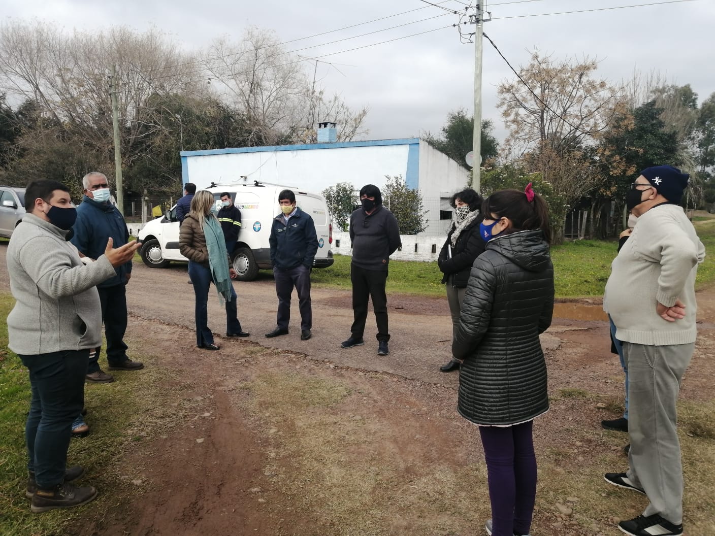 Ediles visitaron Poblado Lavalleja en el marco del proyecto de re – categorización del suelo