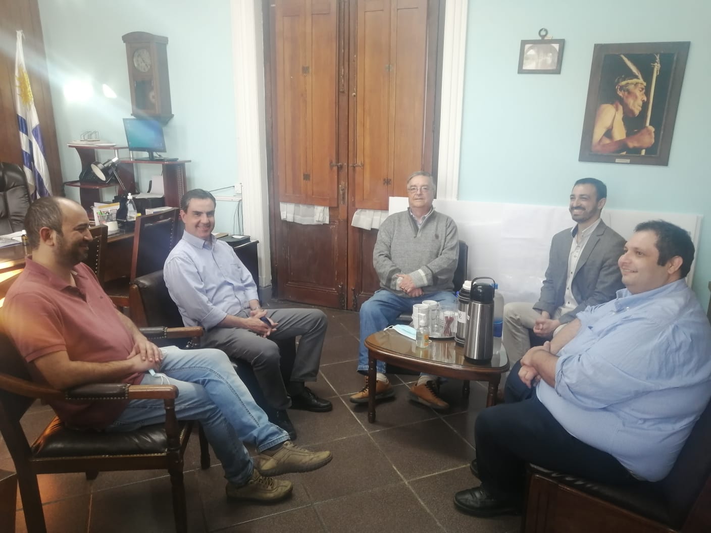 Autoridades de OPP en Junta Departamental