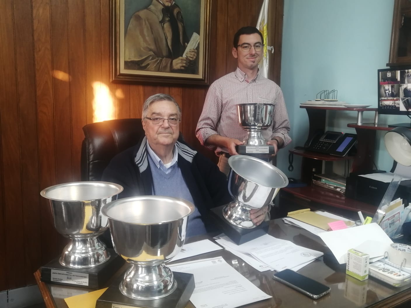 Trofeos para Los Tizones de Ansina