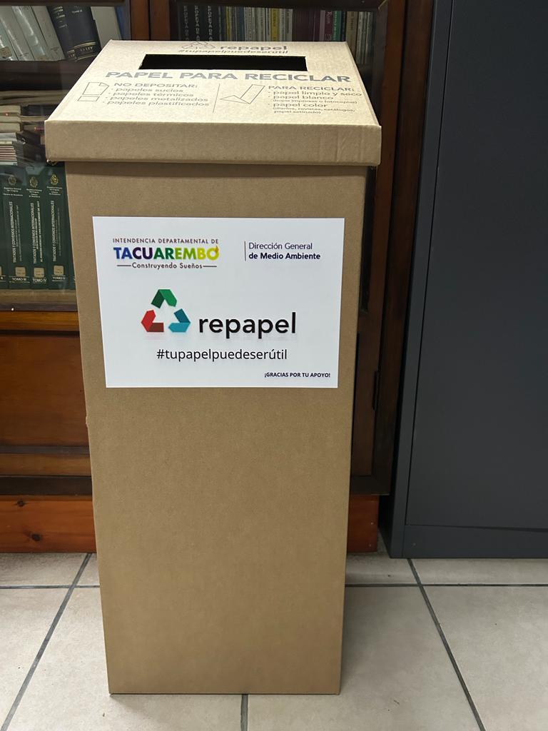 Junta Departamental adhiere a campaña de reciclado de papeles