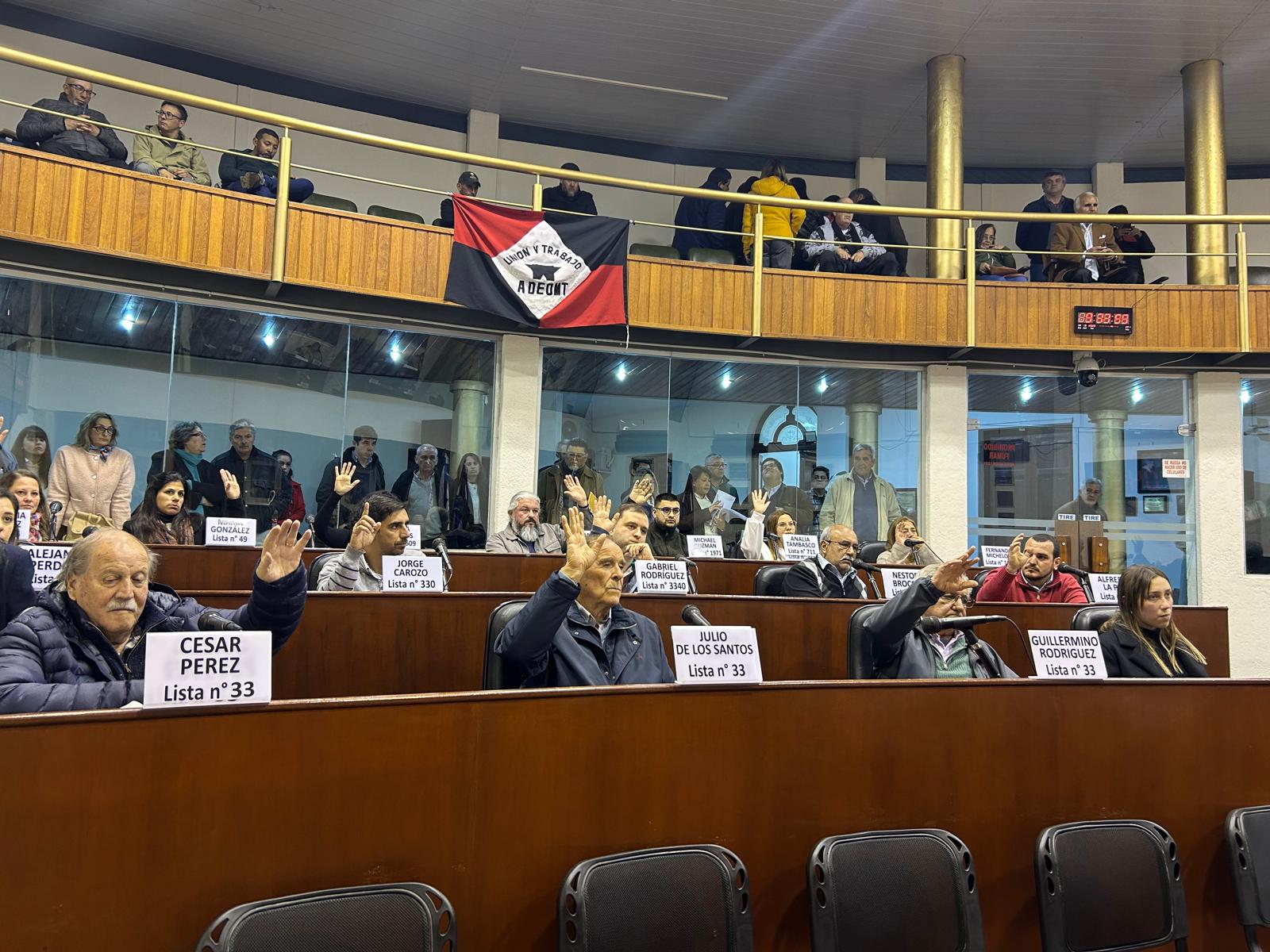 Sesionó la Junta Departamental